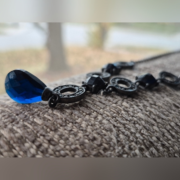 Blue Gemstone Necklace - Picture 2 of 9